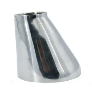 Sanitary Fitting Pipe 304h Clamped Stainless Steel Eccentric Reducer
